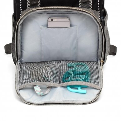 Diaper / Mummy backpack OSLO STYLE black 1424/01 3