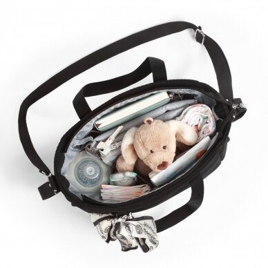 Babyono Mummy bag for the stroller black CARMEN 1571/01 6