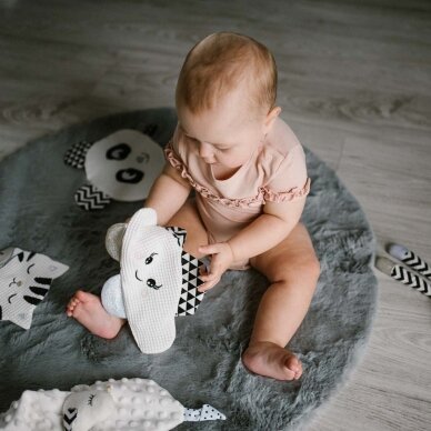 Babyono flat cuddly toy blinky cloud blink & smile 1534 3