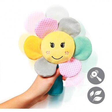 BabyOno RAINBOW FLOWER baby rattle 609 3