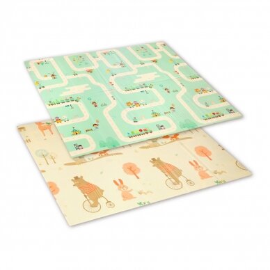 Babyono educational XPE foam mat 180x200 cm 1480 1