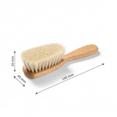 Brush with natural wooden bristles 799 6