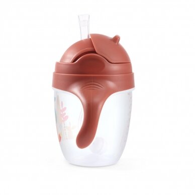 BabyOno neišsiliejantis puodelis raudonas 240 ml 1464/01 2