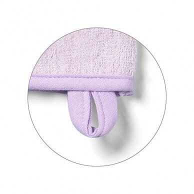 Babyono bamboo baby wash mitt pink 787/01 1