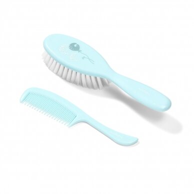 Babyono hairbrush and comb super soft bristle 569/04