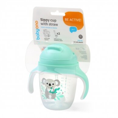 Babyono sippy cup with weighted straw 1464/03 9