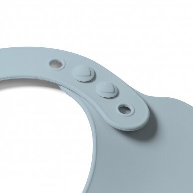 Silicone bib with adjustable clasp 829/05 2