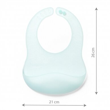 Babyono bib ultrathin green 1598/01 6