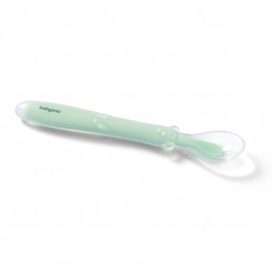 Babyono silicone flexible spoon mint 785/02 1