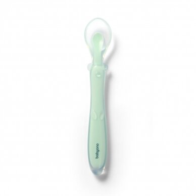 Babyono silicone flexible spoon mint 785/02