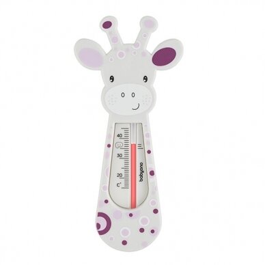 Babyono giraffe bath thermometer grey 776/02