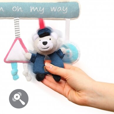 Educational toy - I’M ON MY WAY Pram Hanging Toy - 1487 2