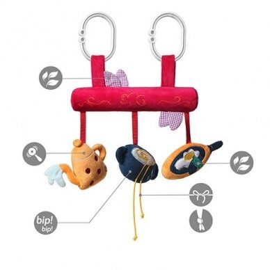 Educational toy - SMALL COOK Pram Hanging Toy - 1490  2