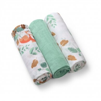 BabyOno muslin diapers mint 348/12