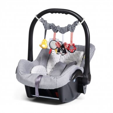 Babyono cheese & skip educational baby toy for pram 797 2