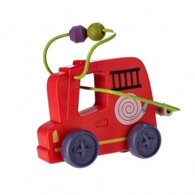 BamBam labyrinth vehicle - fire car  469785 1