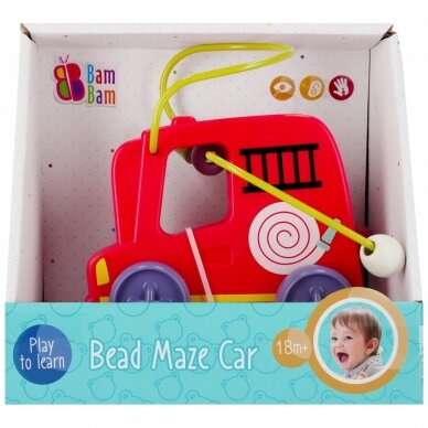 BamBam labyrinth vehicle - fire car  469785 6