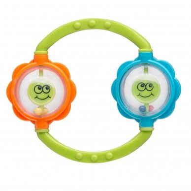 Double circle rattle 669