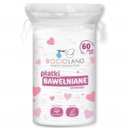 Bocioland cosmetic pads for babies cotton  60 pcs BL158