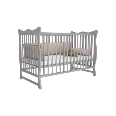 Bob cot JULIA grey 120x60 1