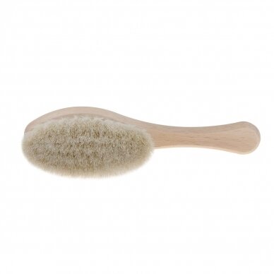 Bocioland Wooden Ellipse Goat Hairbrush, BOC0533 2