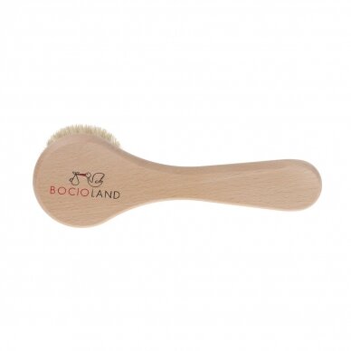 Bocioland Wooden hairbrush with large bristles, BOC0536