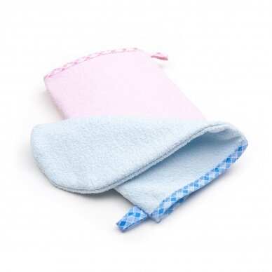 Bocioland glove for bathing a child, frotte, BOC0050