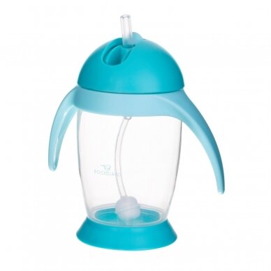 Bocioland sippy cup with weighted straw blue BOC0543