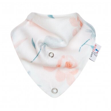 Bocioland TEETHER, scarf, bellflowers, BOC0103