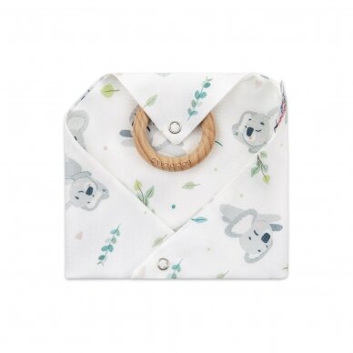 Bocioland TEETHER, scarf, koala, BOC0101 1