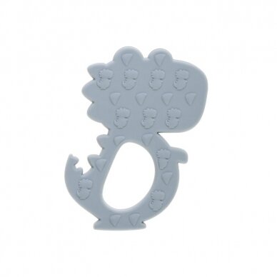 Bocioland DINO silicone teether gray BOC0505 1