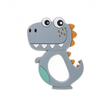 Bocioland DINO silicone teether gray BOC0505