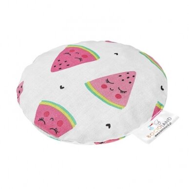 Bocioland HOT-WATER BOTTLE WITH CHERRY STONES – watermelon