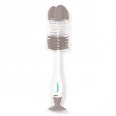 Brush with suction self supporting grey 728/04