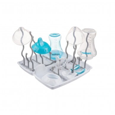 Universal bottle and teat drying rack 1071 1