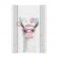 CebaBaby hard changing mat short 50x70 crazy llama