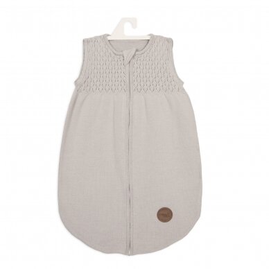 CebaBaby knitted sleeping bag grey