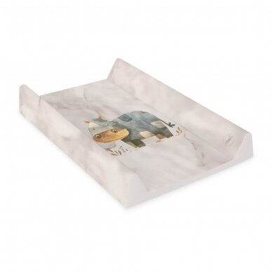 CebaBaby hard changing mat short 50x70 cosy hippo 1