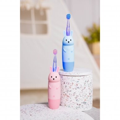 GIORABBIT SONIC TOOTHBRUSH FOR CHILDREN PINK GIO-455PINK 4