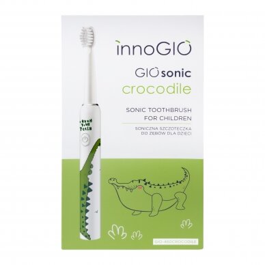 InnoGio GIOsonic Crocodile Sonic toothbrush GIO-460 1