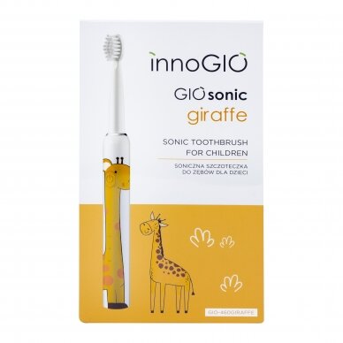 InnoGio GIOsonic Giraffe Sonic toothbrush GIO-460 GIO-460GIRAFFE 3