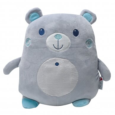 INNOGIO GIOPLUSH BEAR GRAY CUDDLY GIO-821