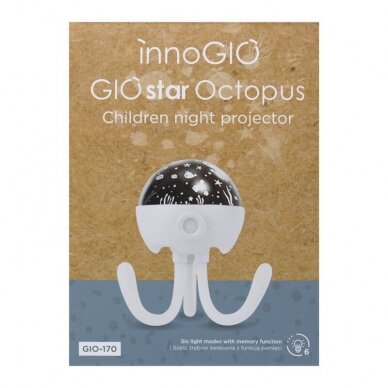 InnoGio GIOstar Octopus- Children's projector GIO-170 2