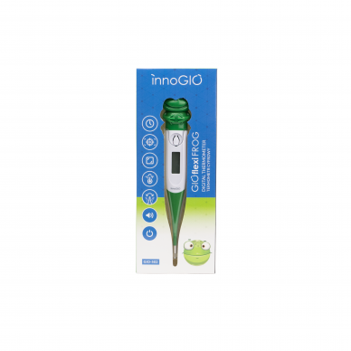 INNOGIO electronic thermometer with a soft tip GIOFLEXI Frog GIO-503 5