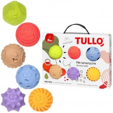 Sensory balls 6 pcs., 462 1