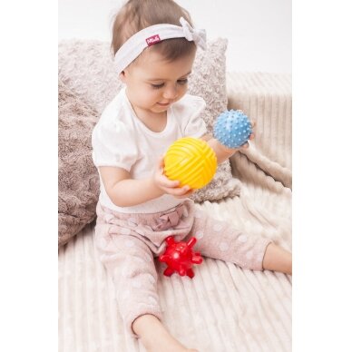 Sensory balls 3 pcs., 453 2