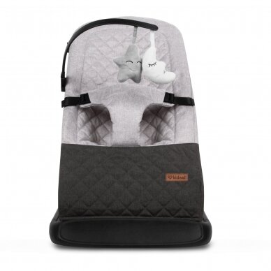 Kidwell LARO rocking bouncer grey black 4