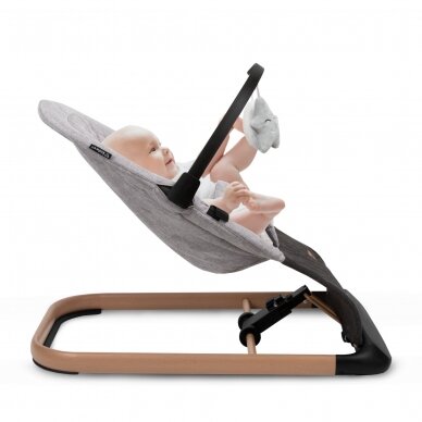 Kidwell LARO rocking bouncer grey wooden 1