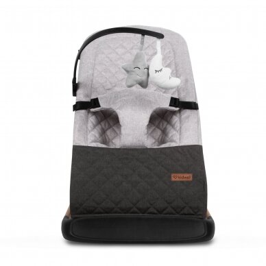 Kidwell LARO rocking bouncer grey wooden 3