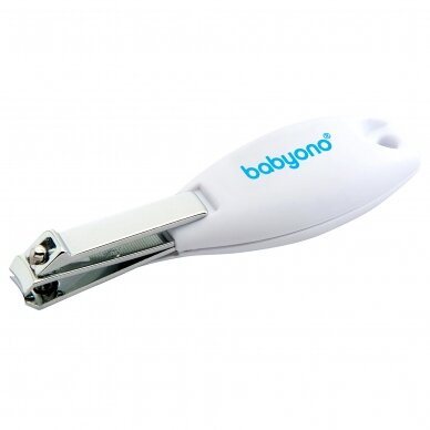 Safety clippers with an ergonomic handle